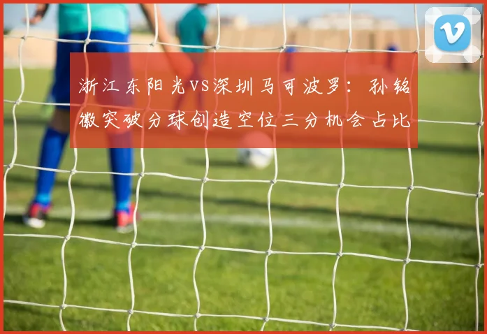 浙江东阳光vs深圳马可波罗:孙铭徽突破分球创造空位三分机会占比41%,贺希宁强投三分占比仅27%